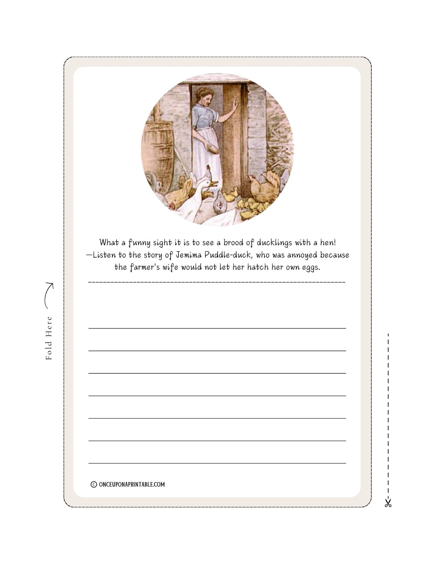The Tale of Jemima Puddle-Duck Stationery Set