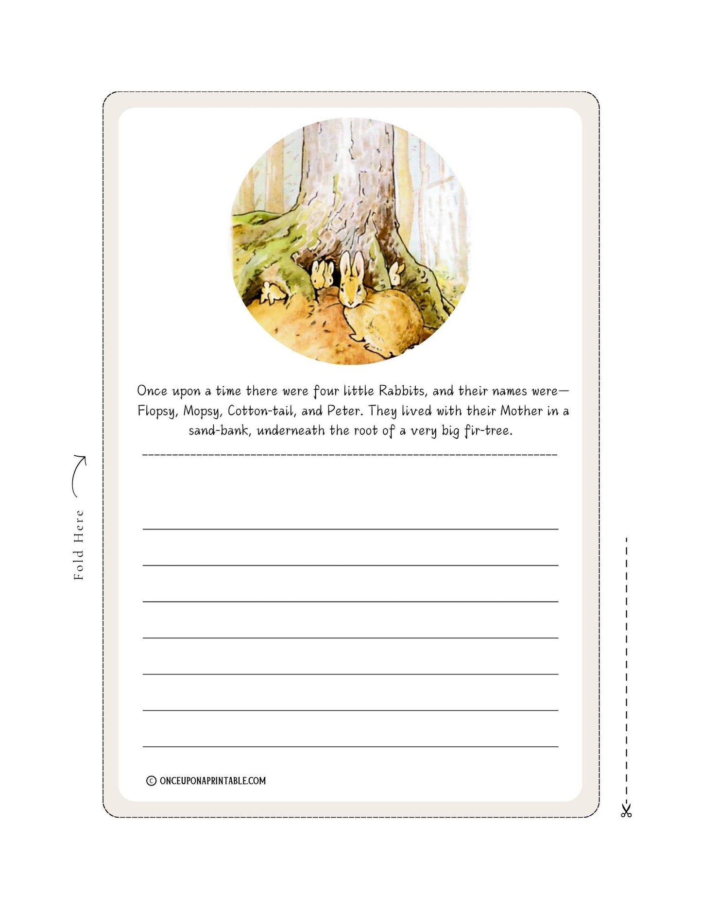 The Tale of Peter Rabbit Stationary