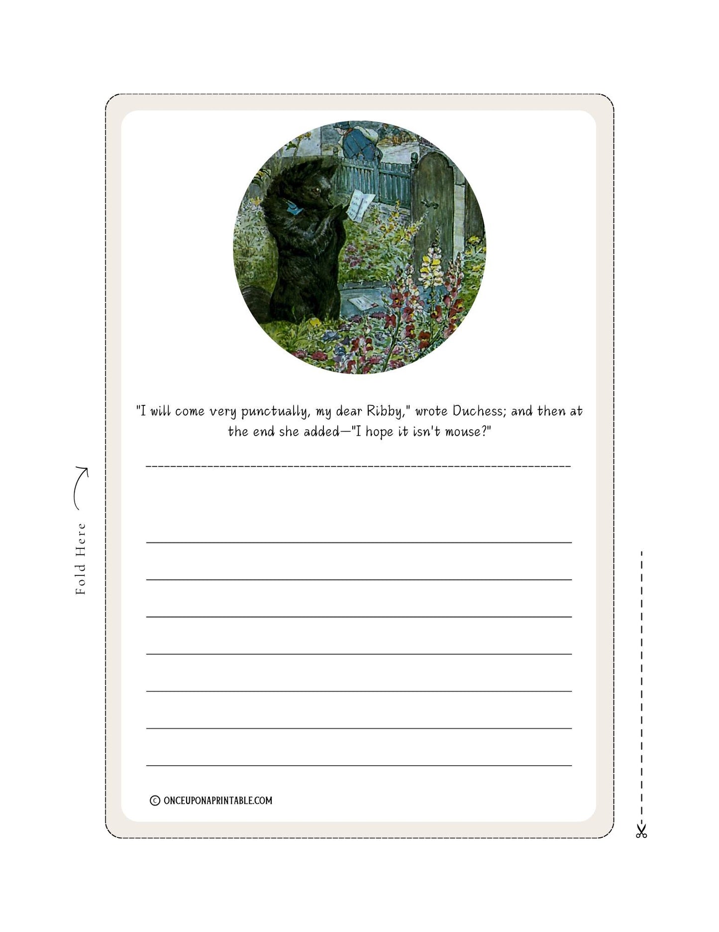 The Tale of the Pie and the Patty-Pan Stationery Set