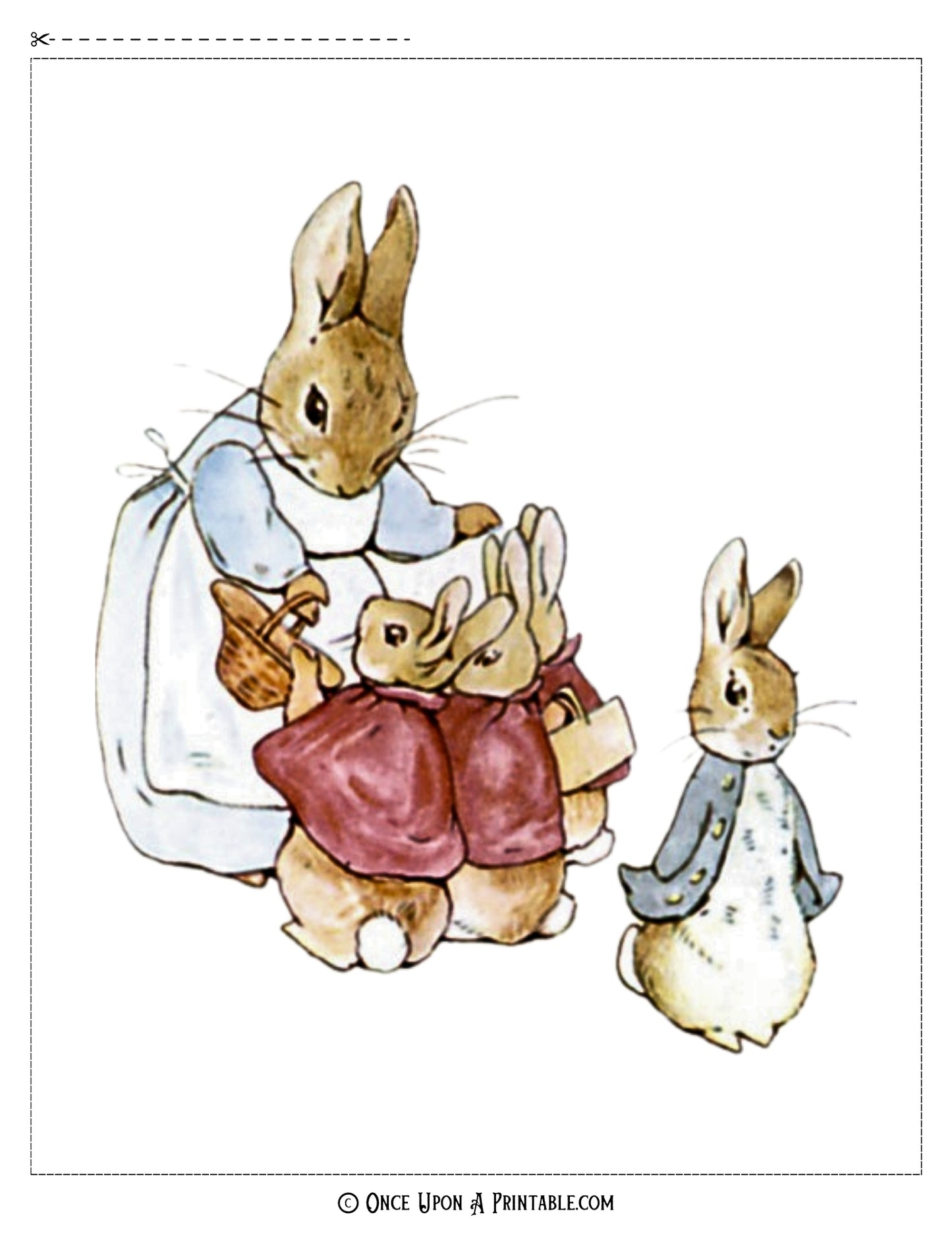 The Tale of Peter Rabbit Illustrations (8x10 Collection)