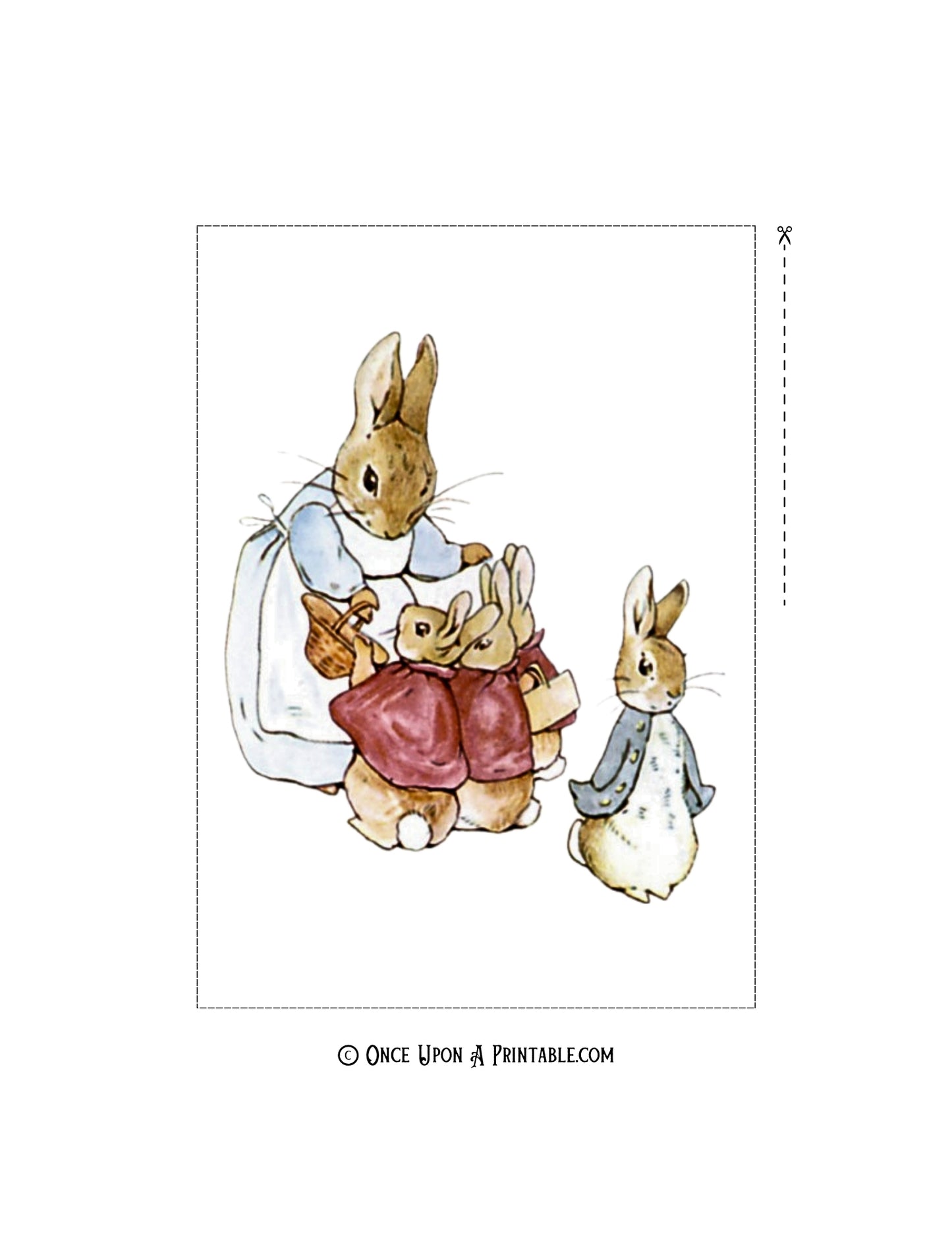 The Tale of Peter Rabbit Illustrations (5x7 Collection)