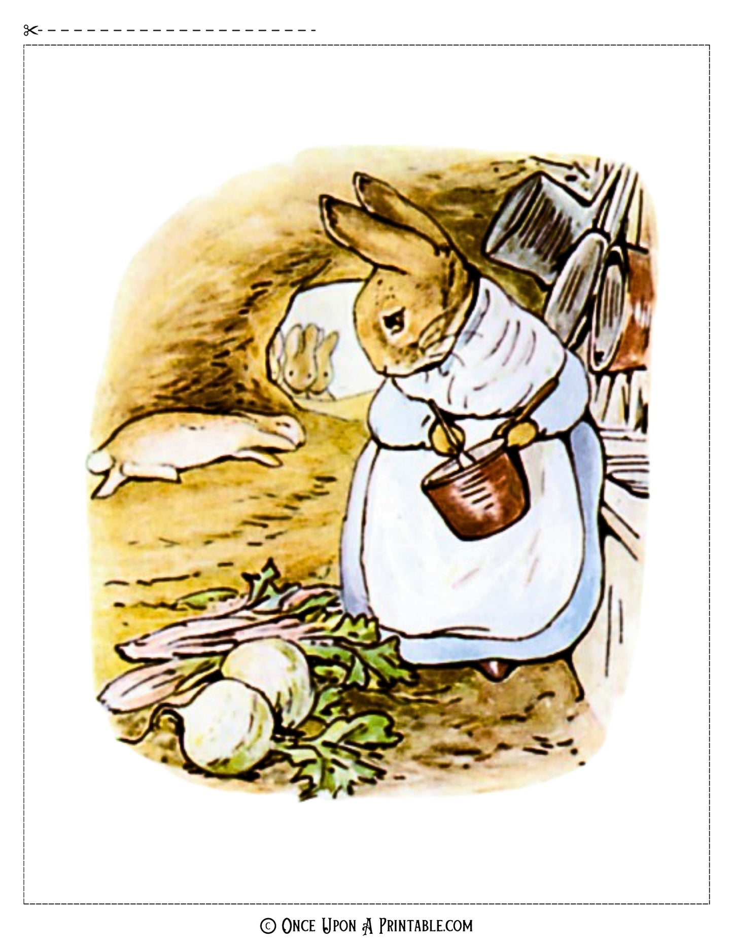 The Tale of Peter Rabbit Illustrations (8x10 Collection)