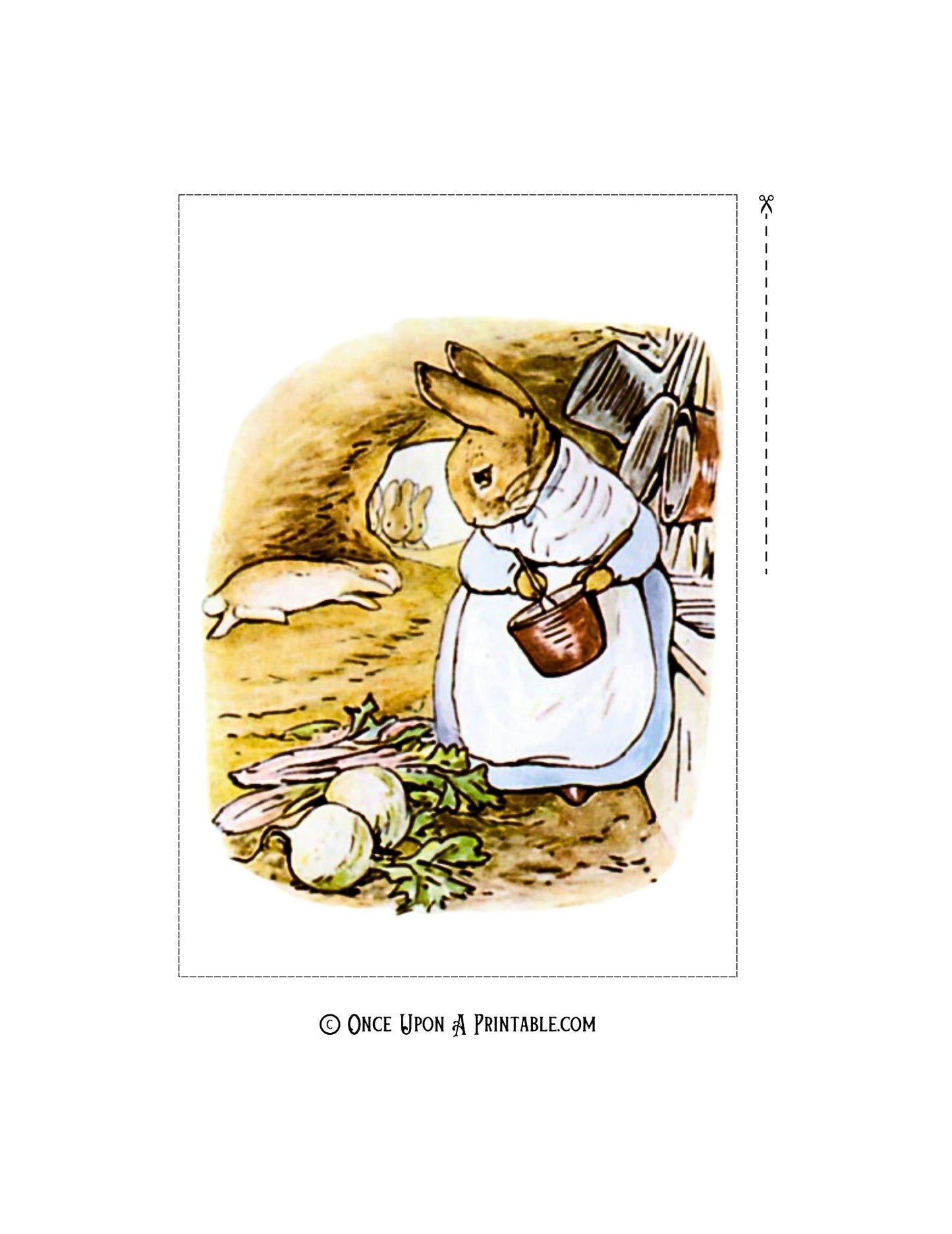 The Tale of Peter Rabbit Illustrations (5x7 Collection)
