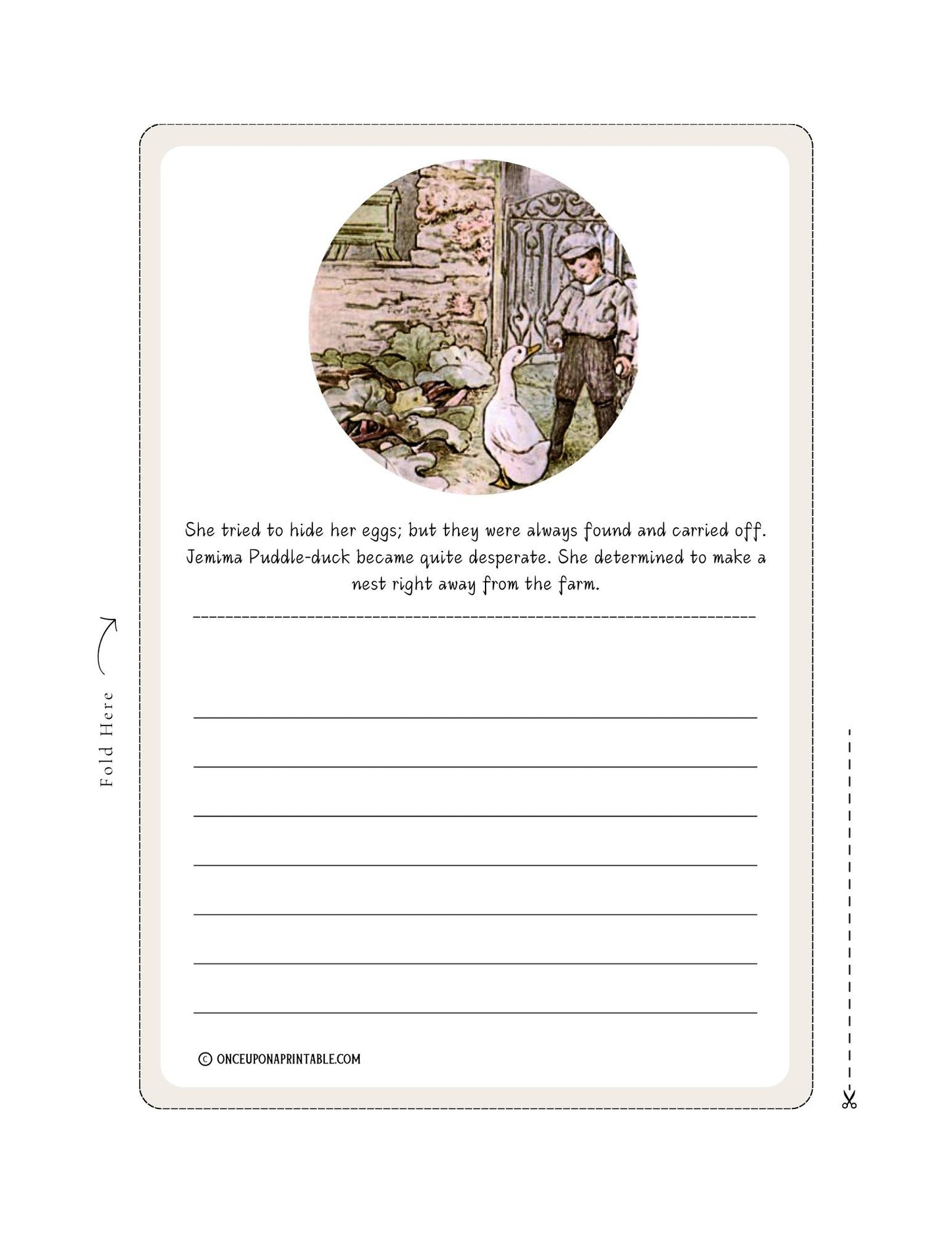 The Tale of Jemima Puddle-Duck Stationery Set