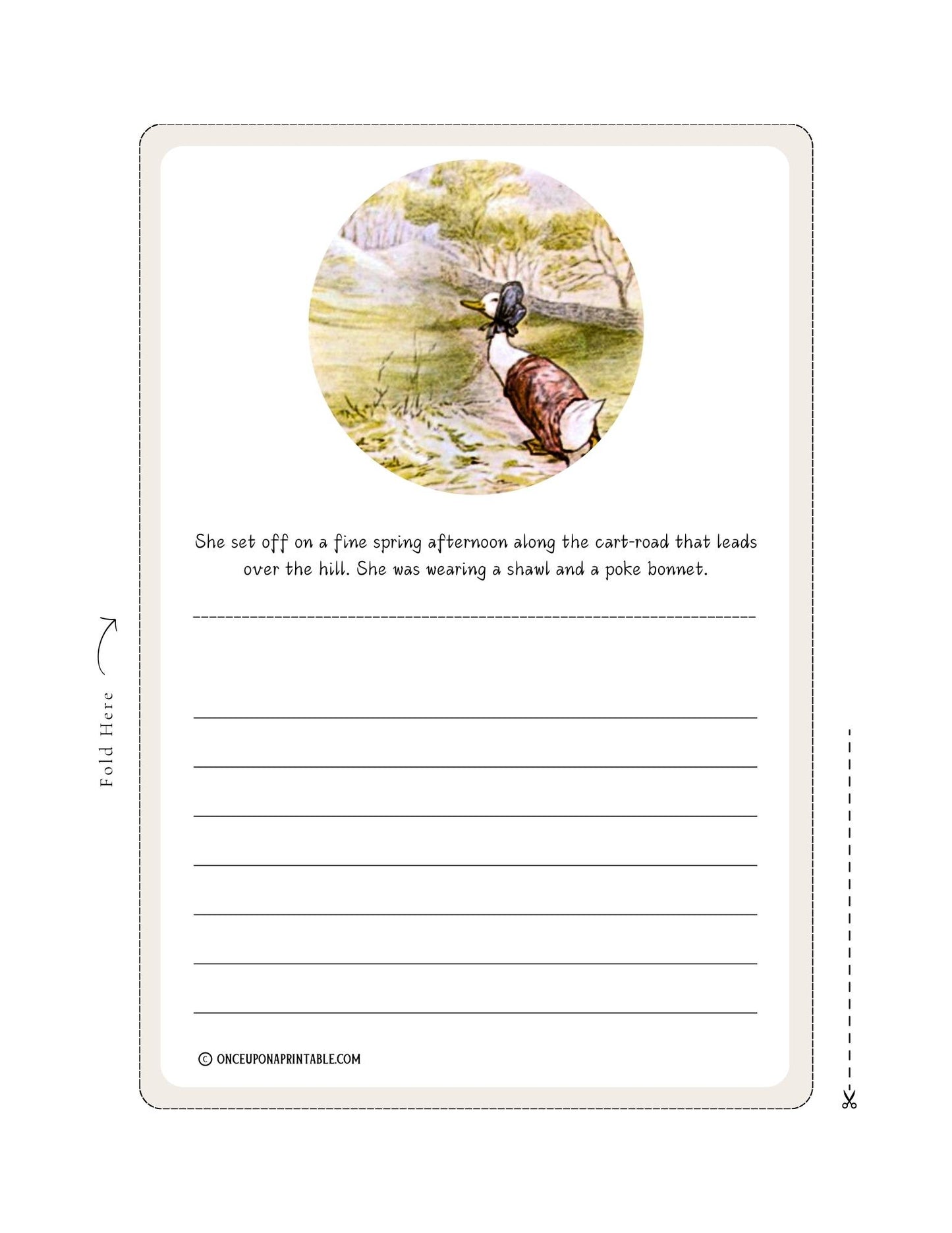 The Tale of Jemima Puddle-Duck Stationery Set
