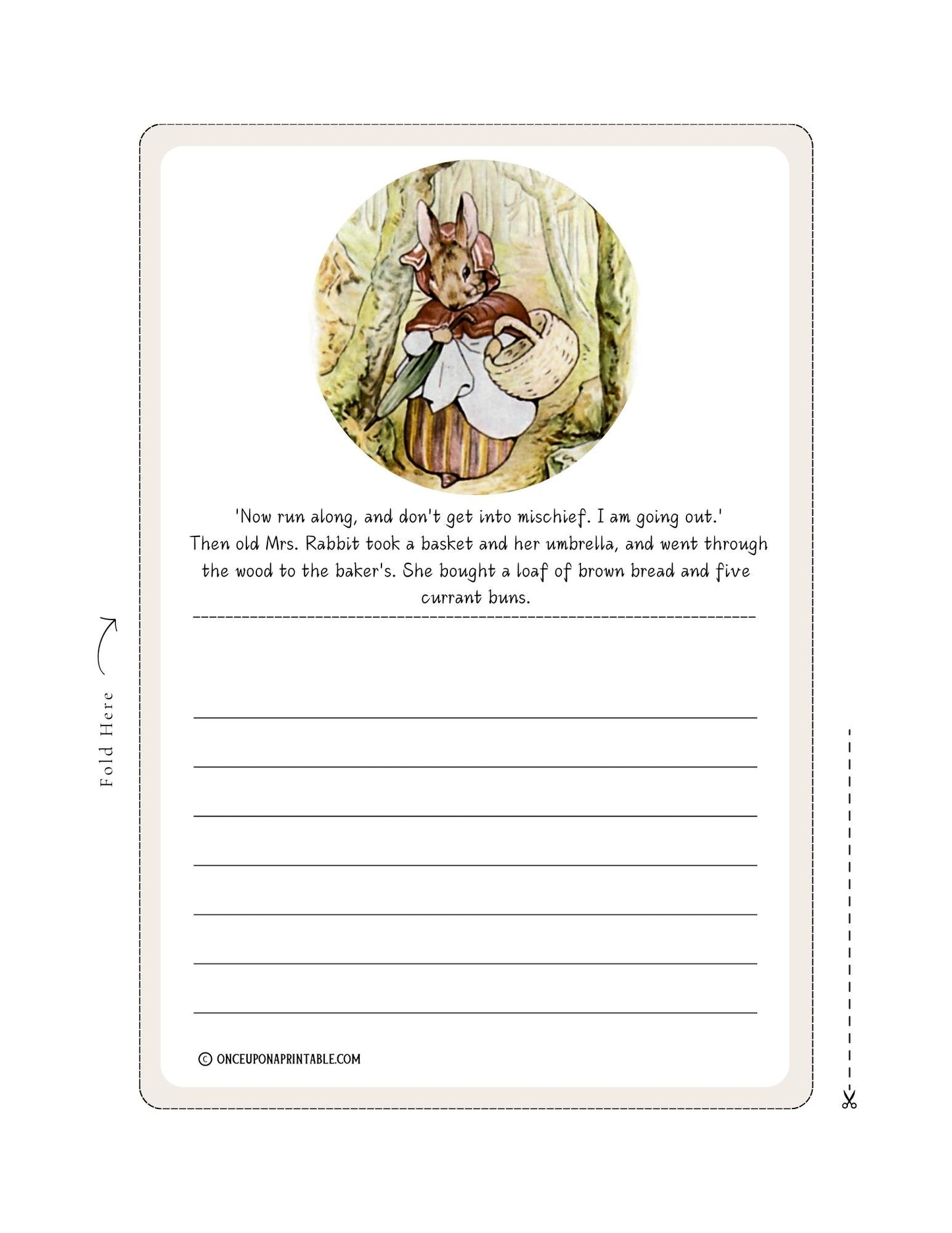 The Tale of Peter Rabbit Stationary