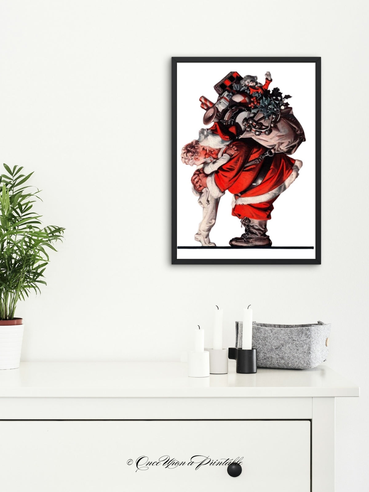 20 Vintage Christmas Art Prints by J. C. Leyendecker