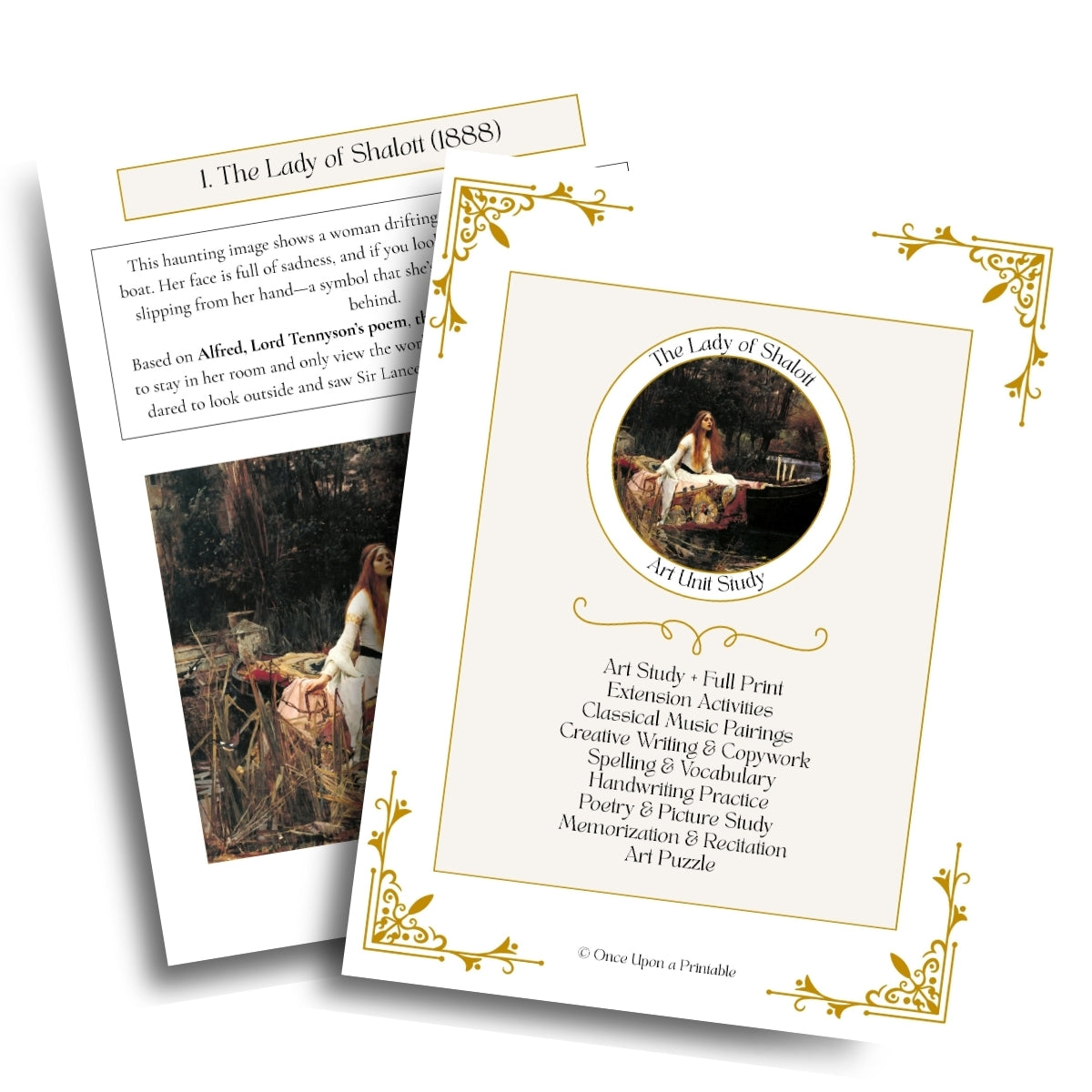 John William Waterhouse Art Unit Study (Full Collection)