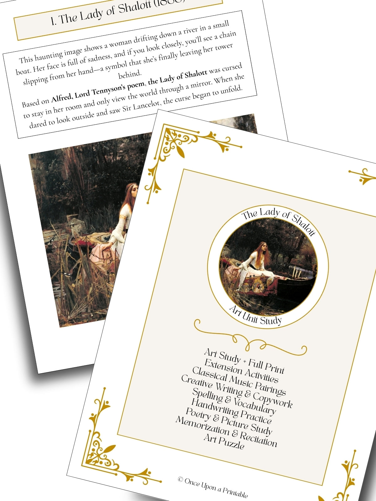 John William Waterhouse Art Unit Study (Full Collection)