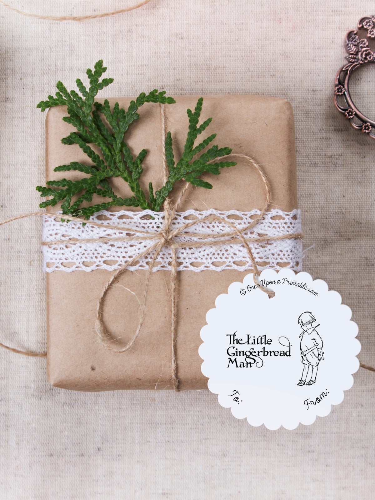The Little Gingerbread Man Gift Tags (Collection of 78)