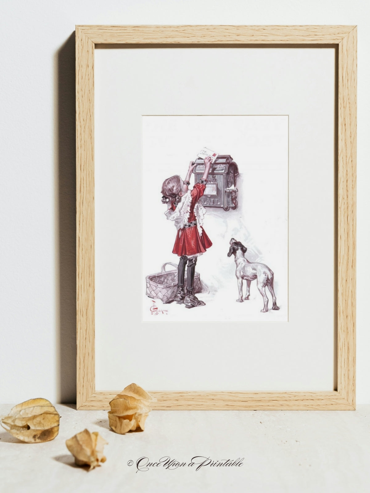 20 Vintage Christmas Art Prints by J. C. Leyendecker