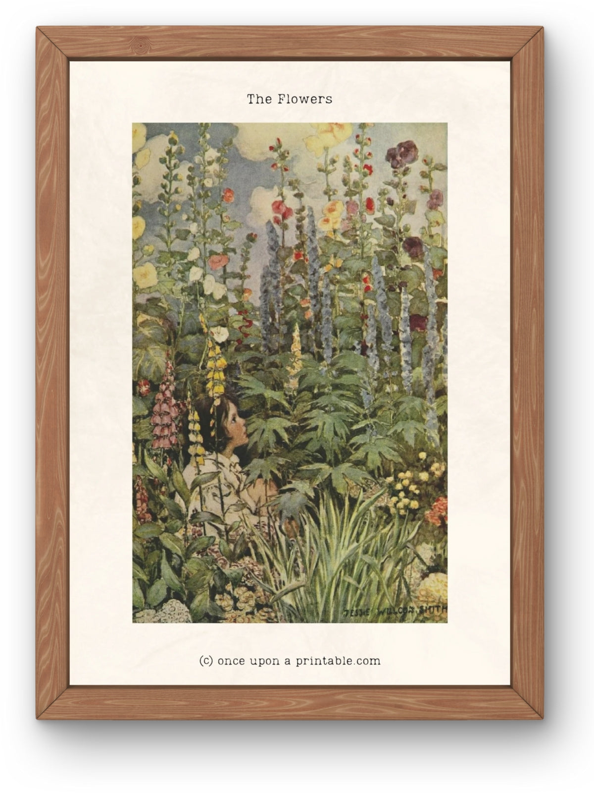 A Child's Garden of Verse Poem Art Print Collection