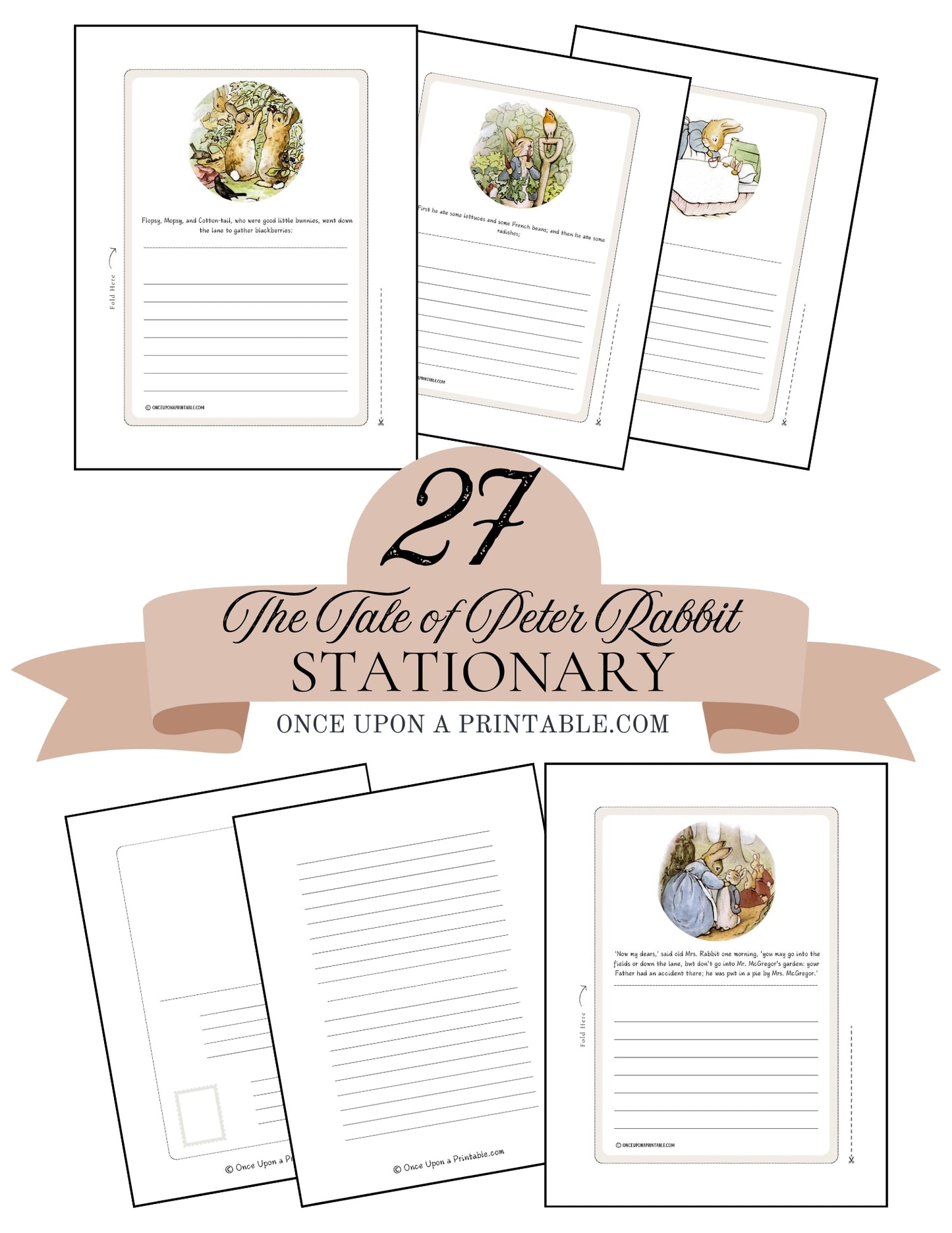 The Tale of Peter Rabbit Stationary