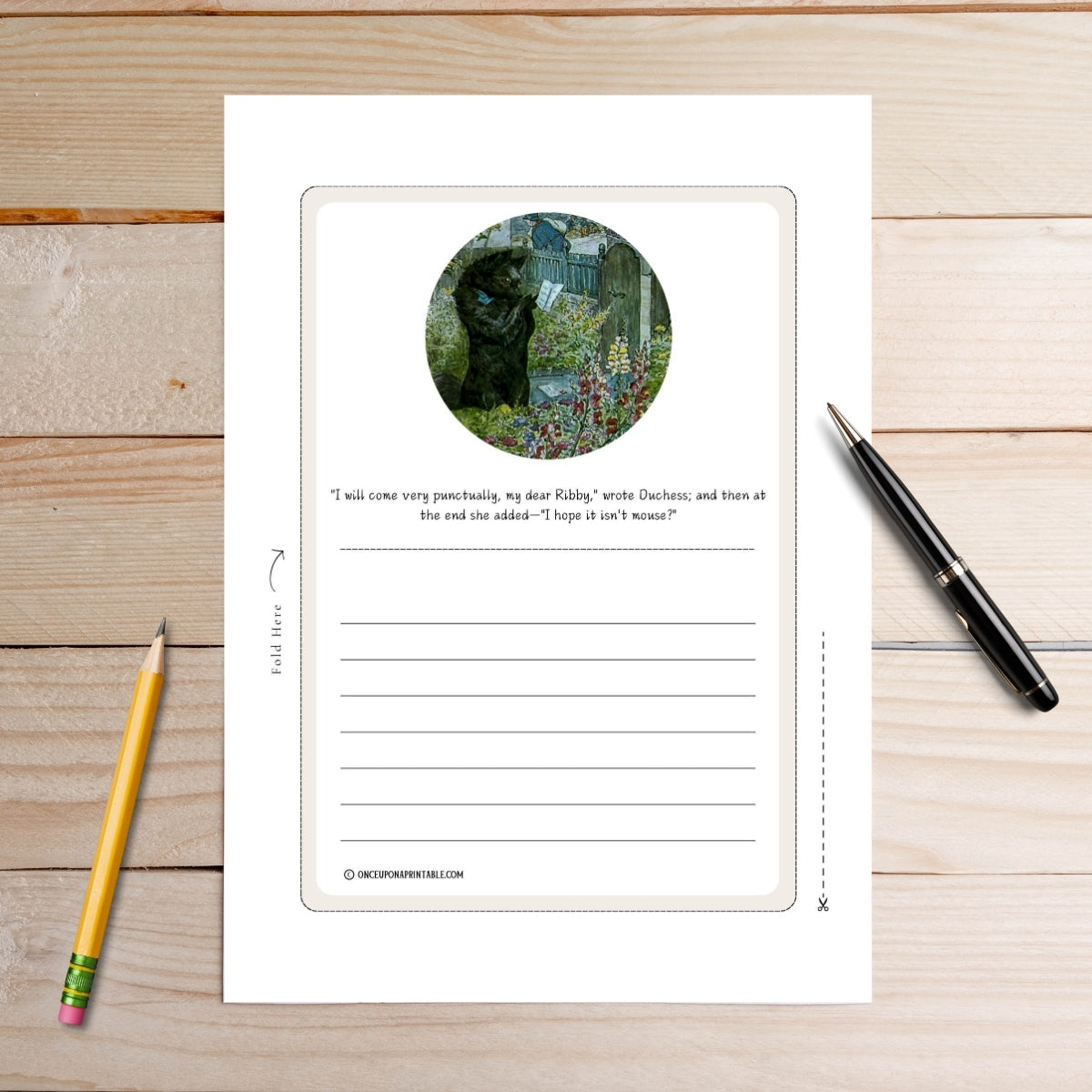 The Tale of the Pie and the Patty-Pan Stationery Set