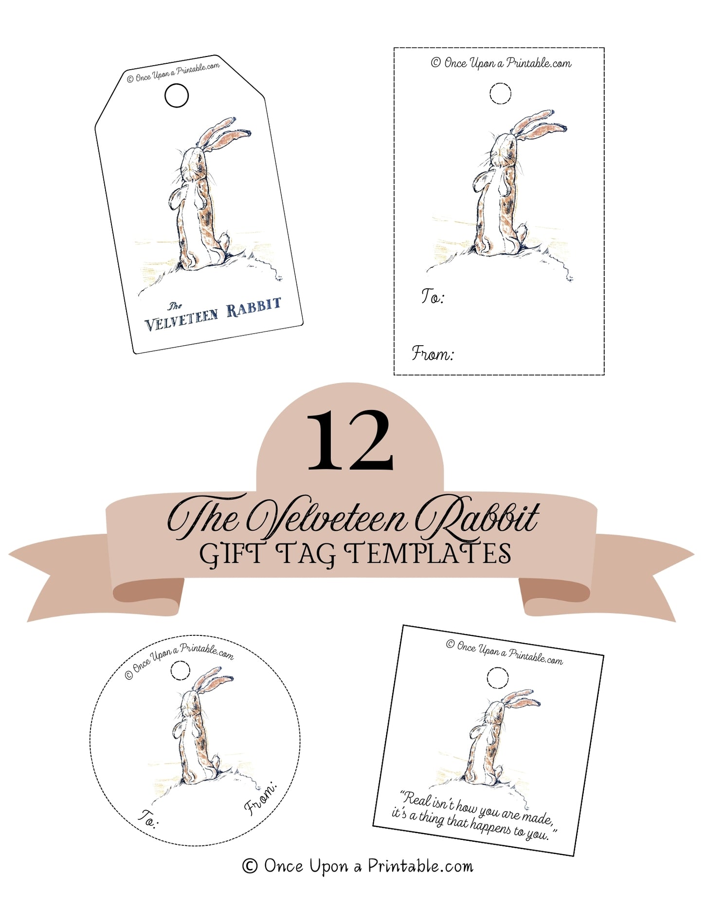 The Velveteen Rabbit Gift Tag Collection