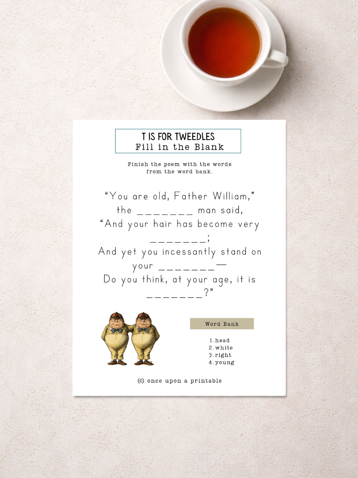 Alice in Wonderland Printable Unit Study (180+ Pages)