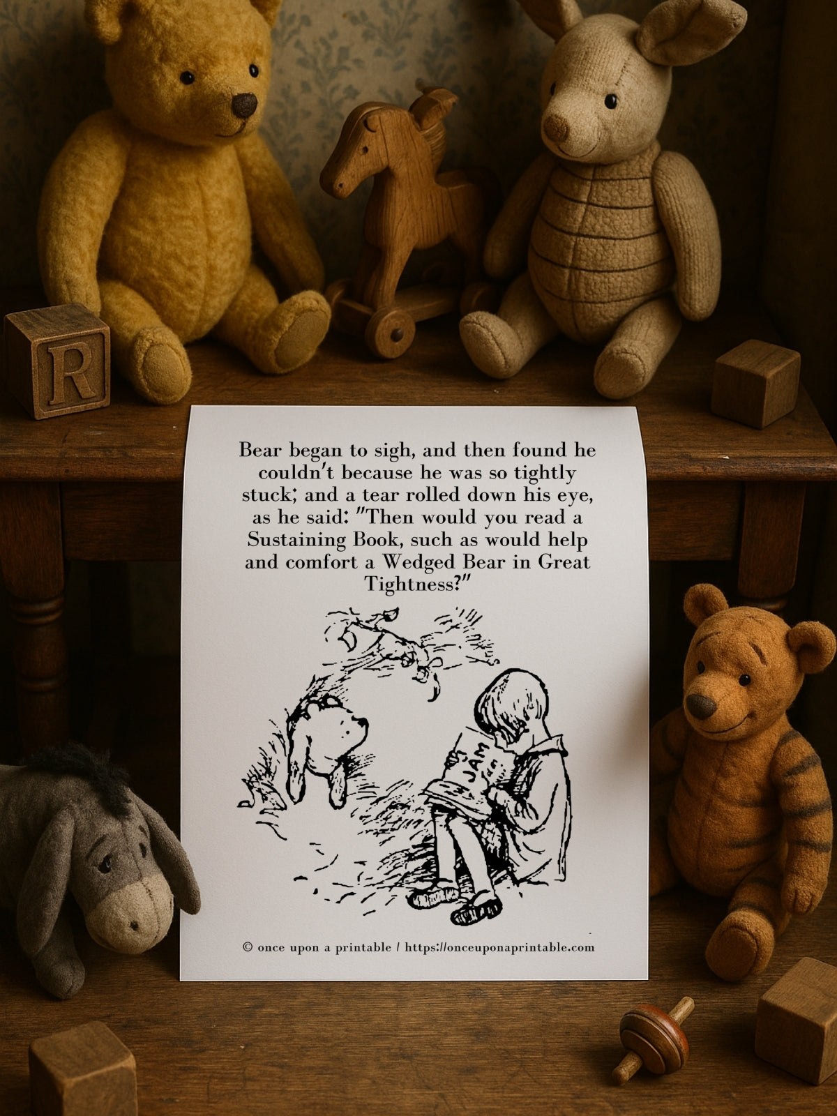 Classic Winnie the Pooh Coloring Page Collection