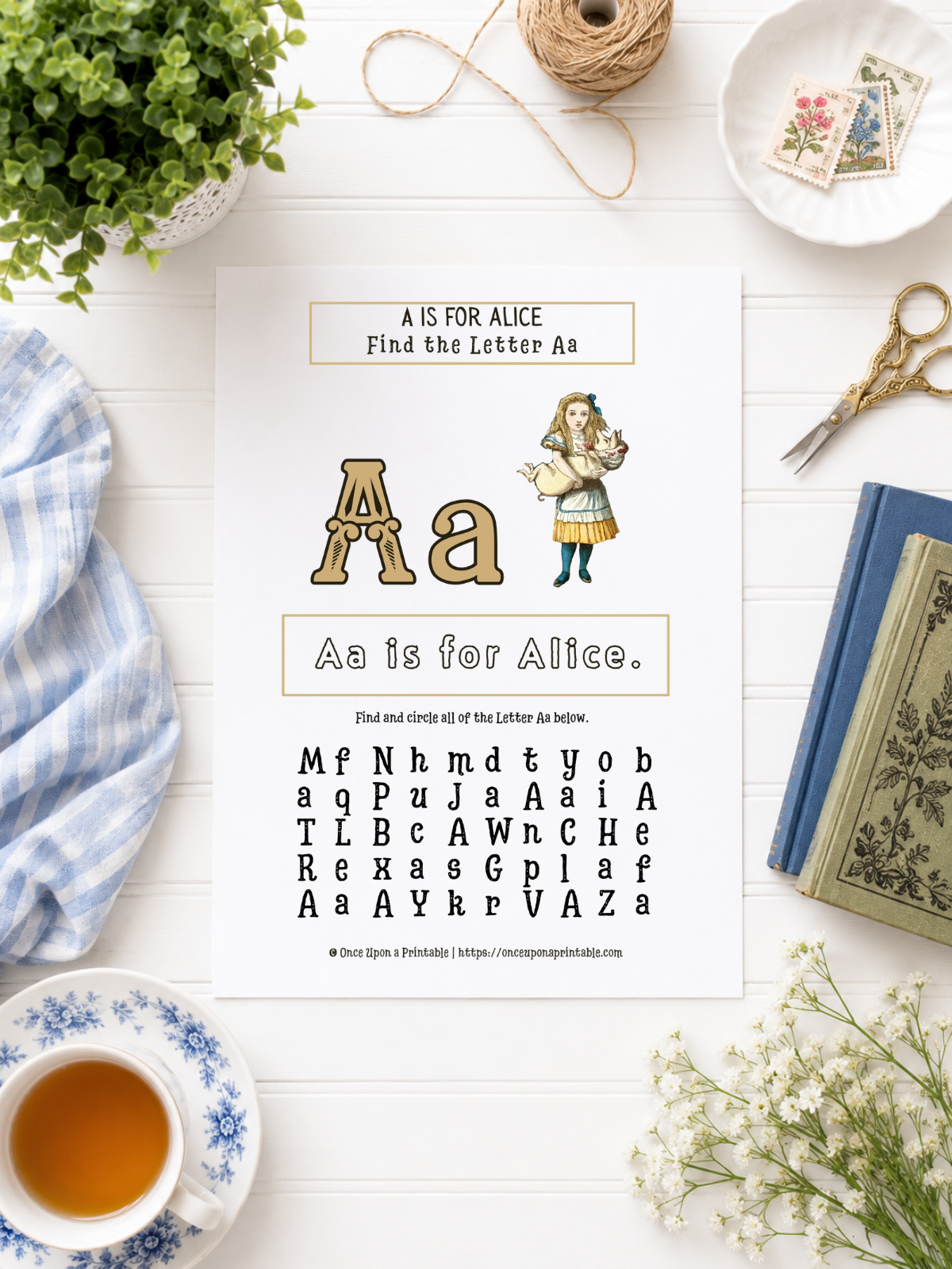 Alice’s Adventures in Wonderland Early Learner’s Storybook Guide | Preschool & Kindergarten