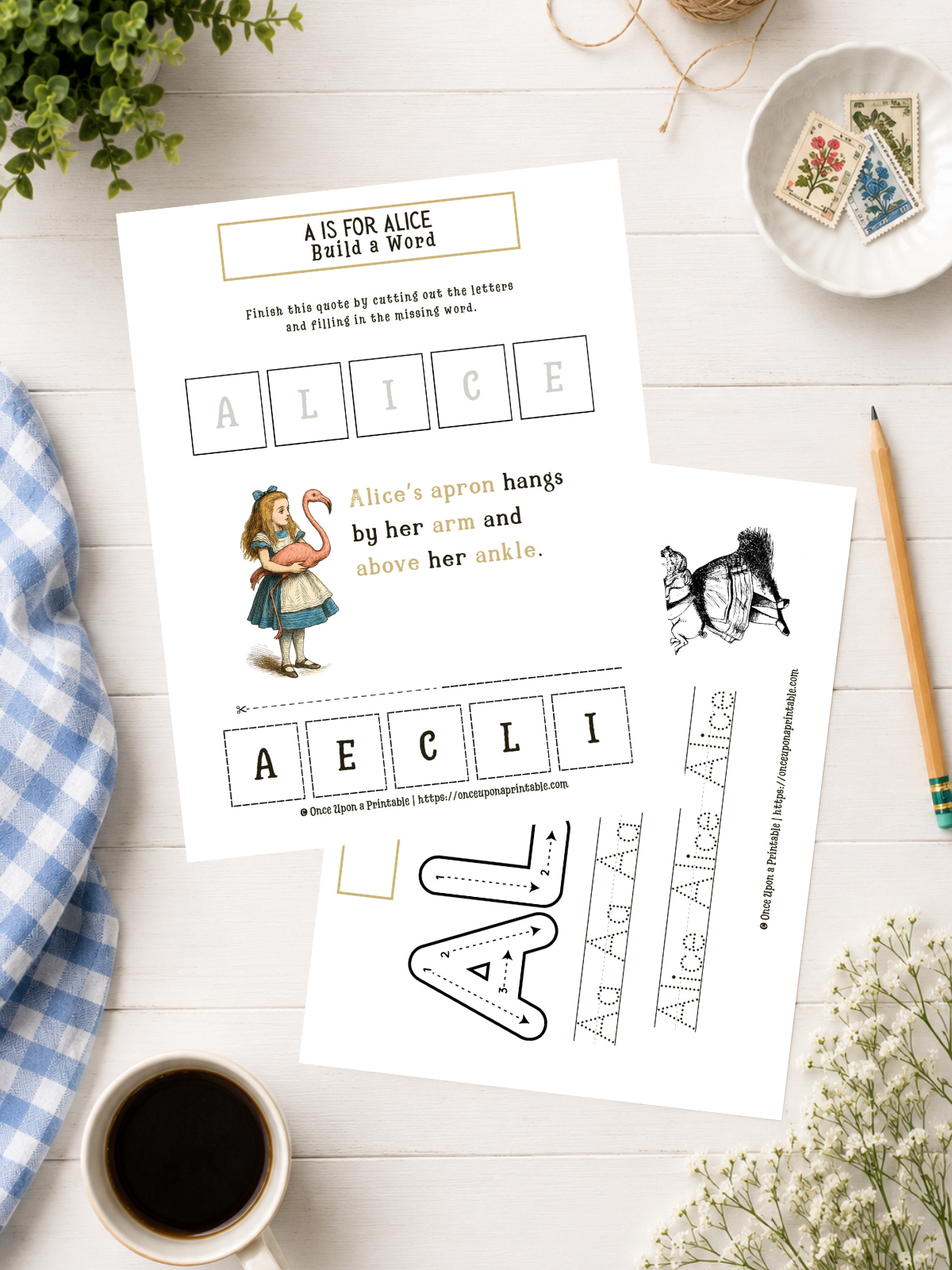 Alice’s Adventures in Wonderland Early Learner’s Storybook Guide | Preschool & Kindergarten