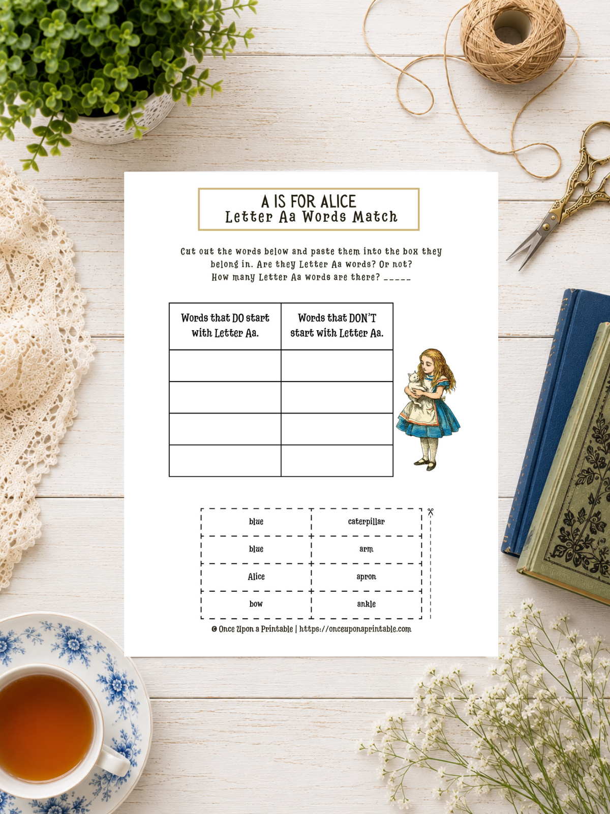 Alice’s Adventures in Wonderland Early Learner’s Storybook Guide | Preschool & Kindergarten