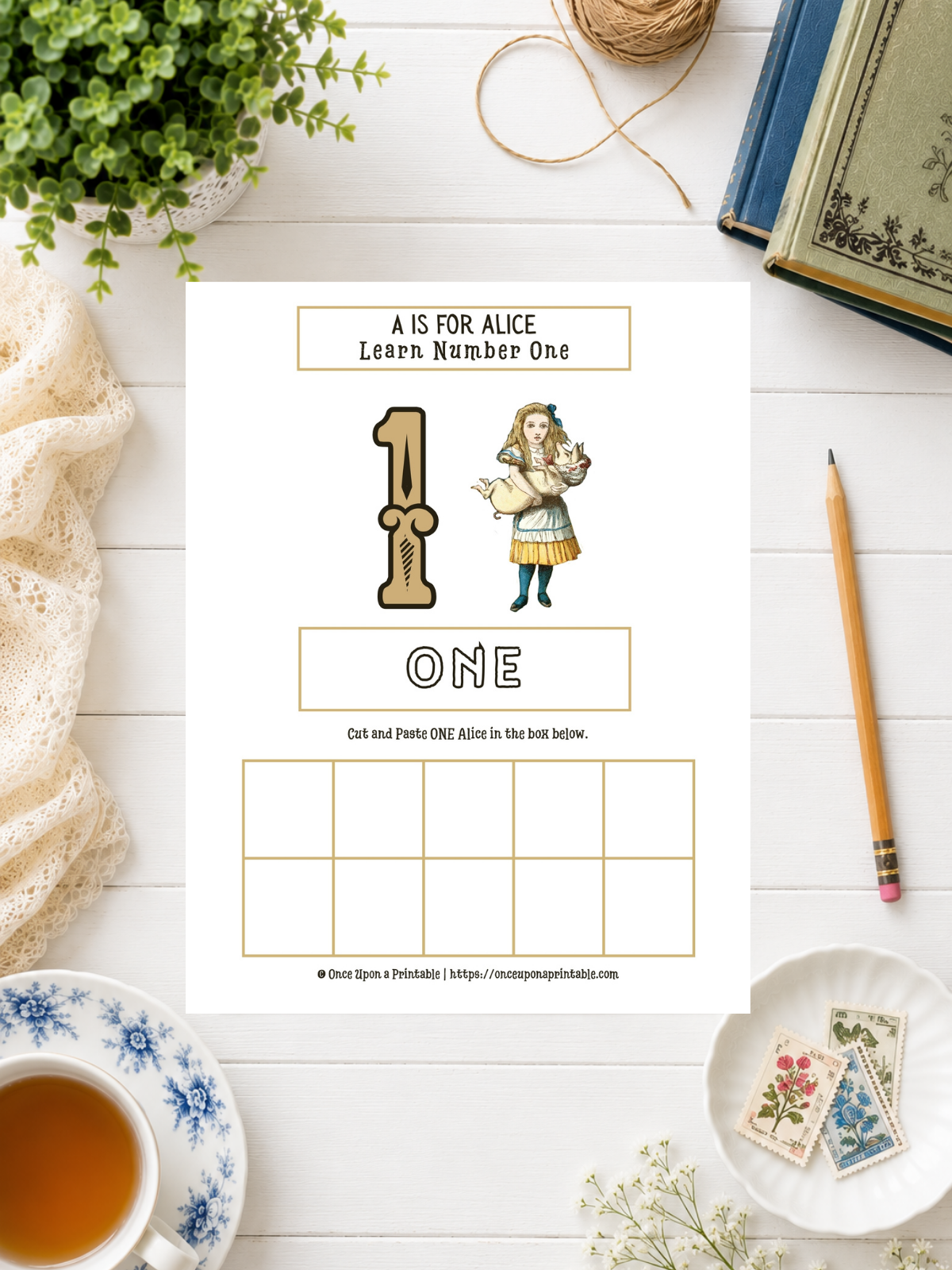 Alice’s Adventures in Wonderland Early Learner’s Storybook Guide | Preschool & Kindergarten
