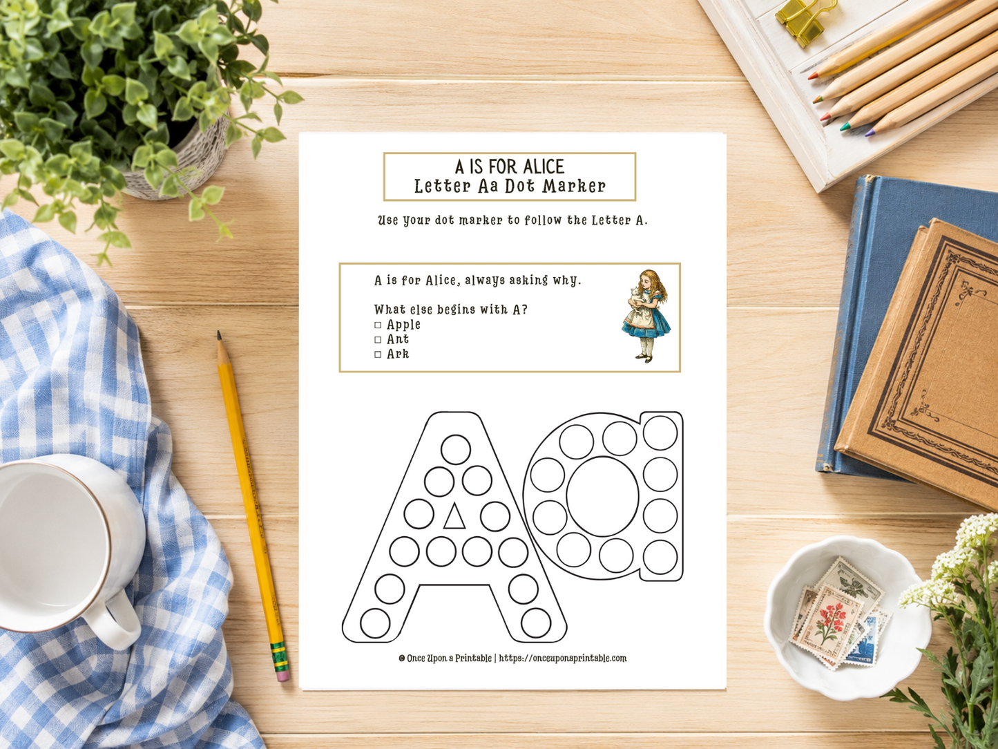 Alice’s Adventures in Wonderland Early Learner’s Storybook Guide | Preschool & Kindergarten