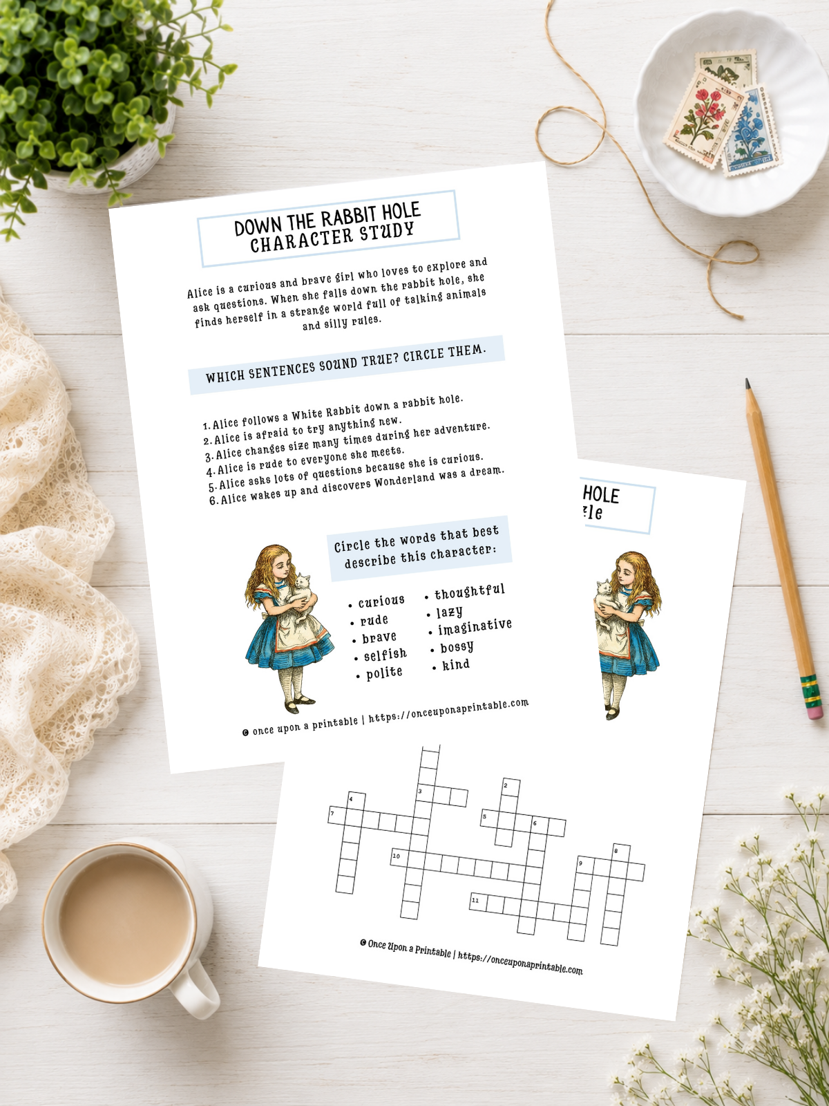 Alice’s Adventures in Wonderland Storybook Guide