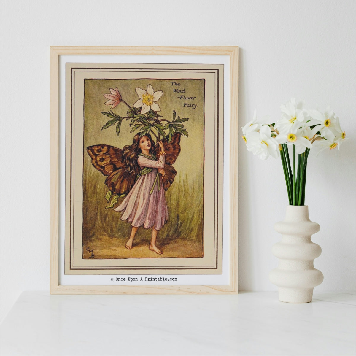 Spring Flower Fairies – Full-Size Printable Art Collection (24 Vintage 8x10s)