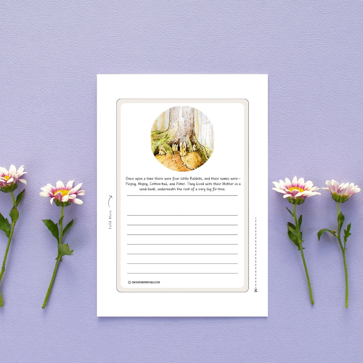 The Tale of Peter Rabbit Stationary – Once Upon a Print Shop