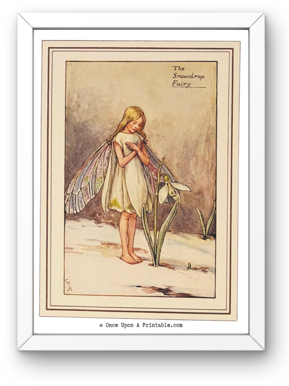 Spring Flower Fairies – Full-Size Printable Art Collection (24 Vintage 8x10s)