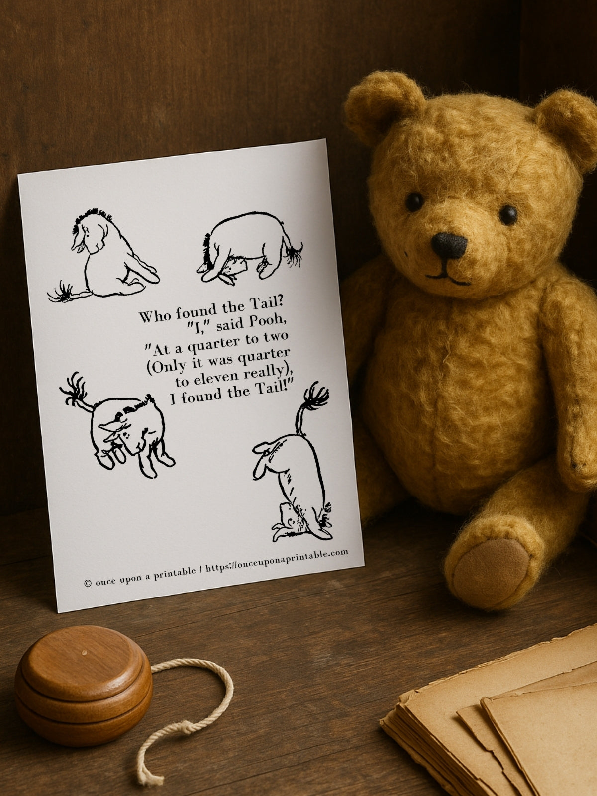 Classic Winnie the Pooh Coloring Page Collection