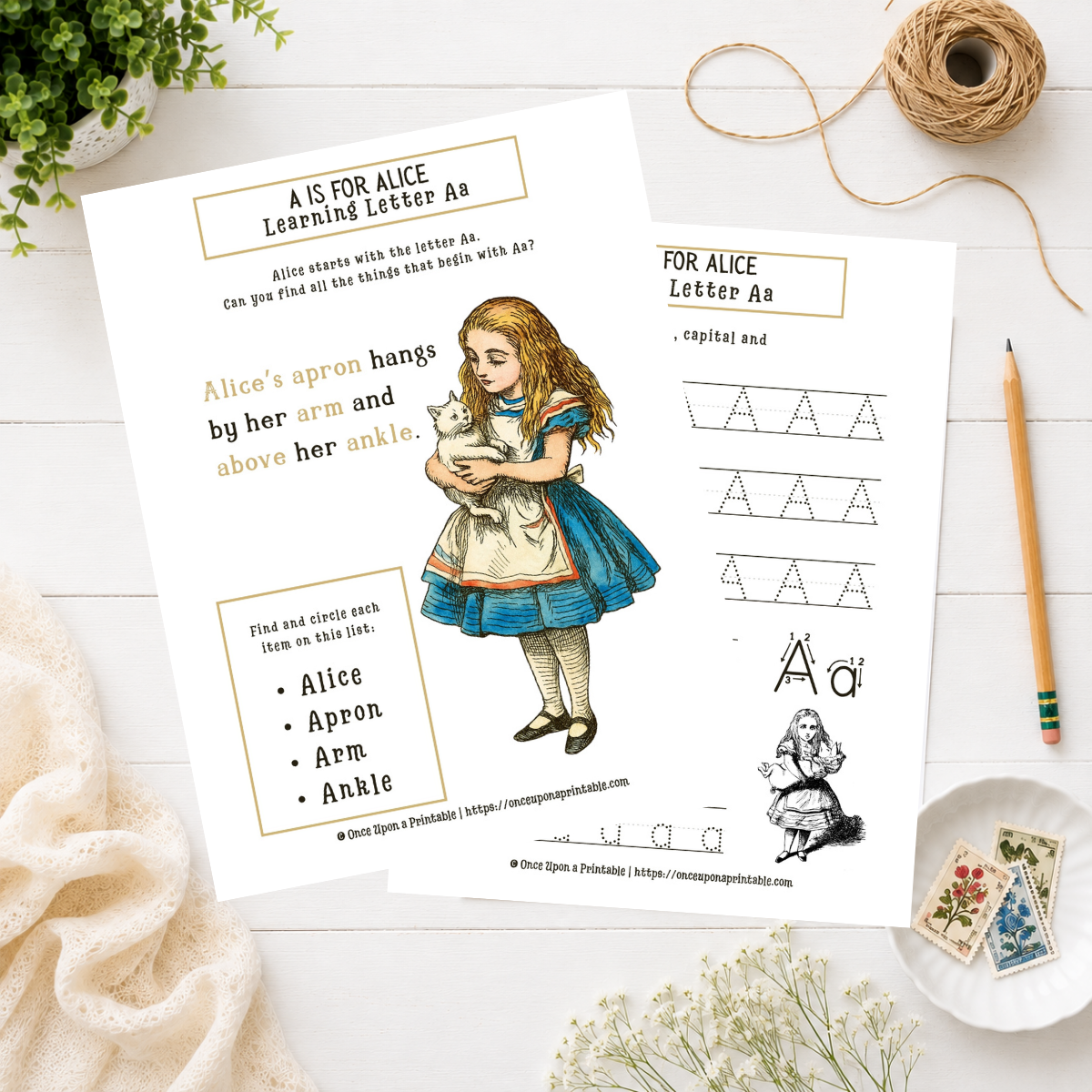 Alice’s Adventures in Wonderland Early Learner’s Storybook Guide | Preschool & Kindergarten