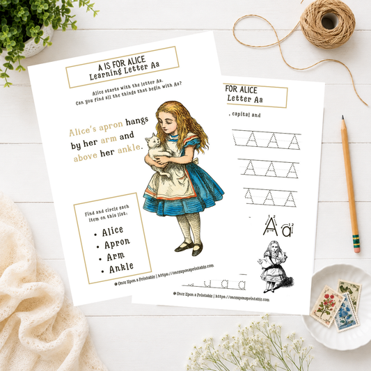 Alice’s Adventures in Wonderland Early Learner’s Storybook Guide | Preschool & Kindergarten