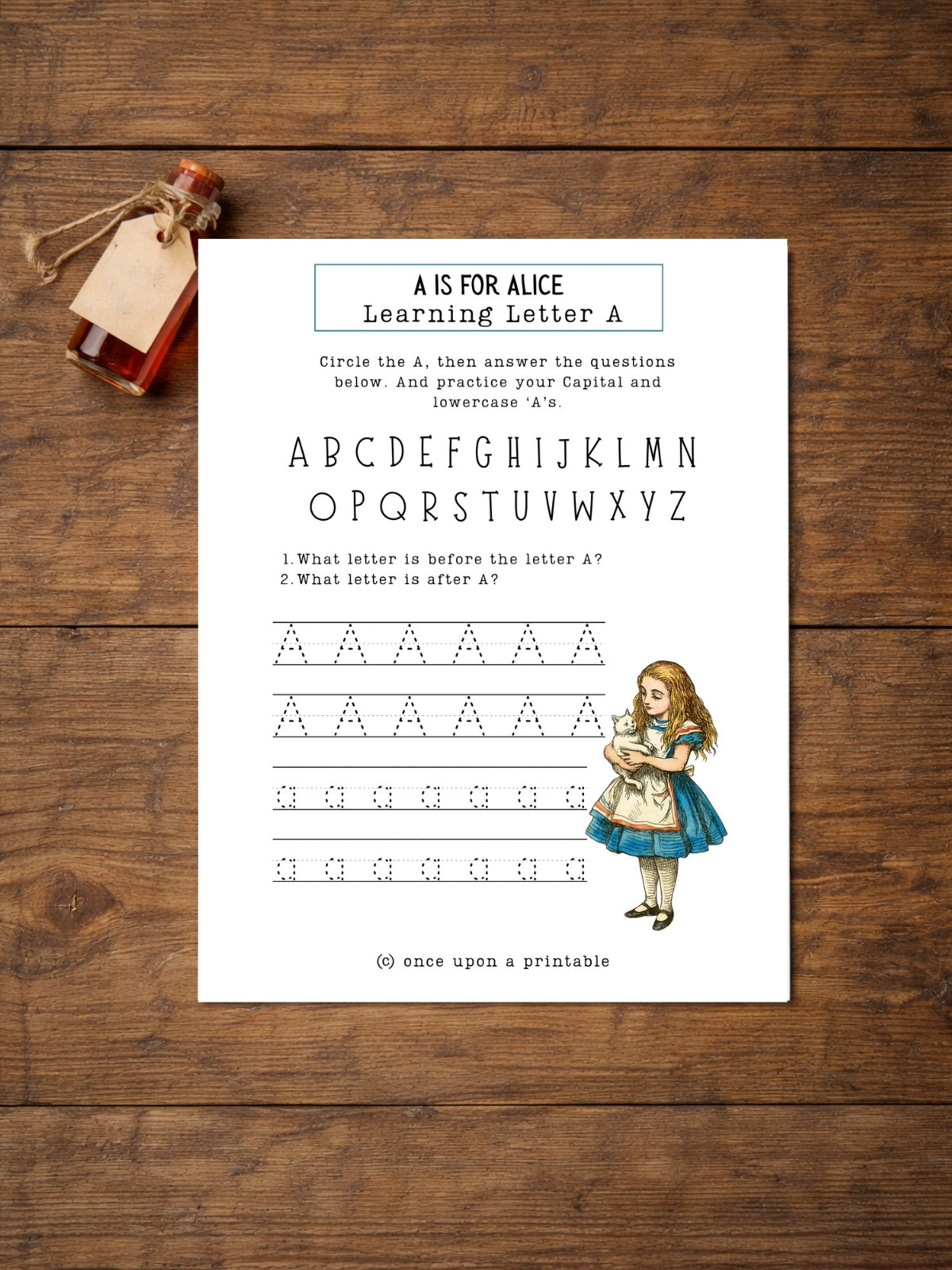 Alice in Wonderland Printable Unit Study (180+ Pages)