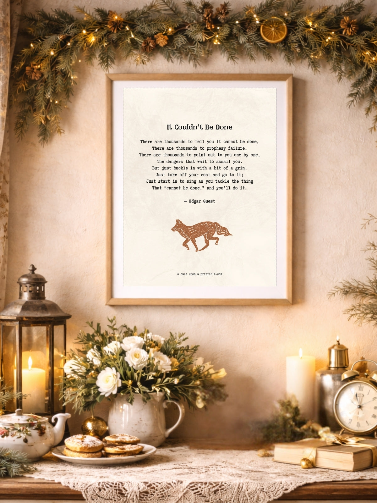 New Year's Eve Poems Wall Art Collection