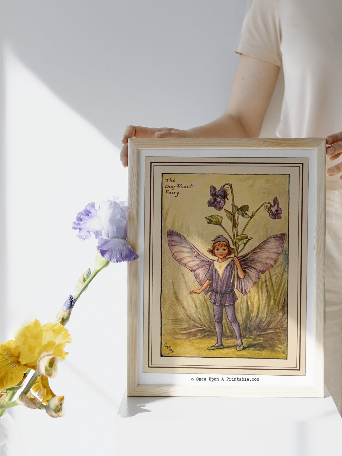 Spring Flower Fairies – Full-Size Printable Art Collection (24 Vintage 8x10s)