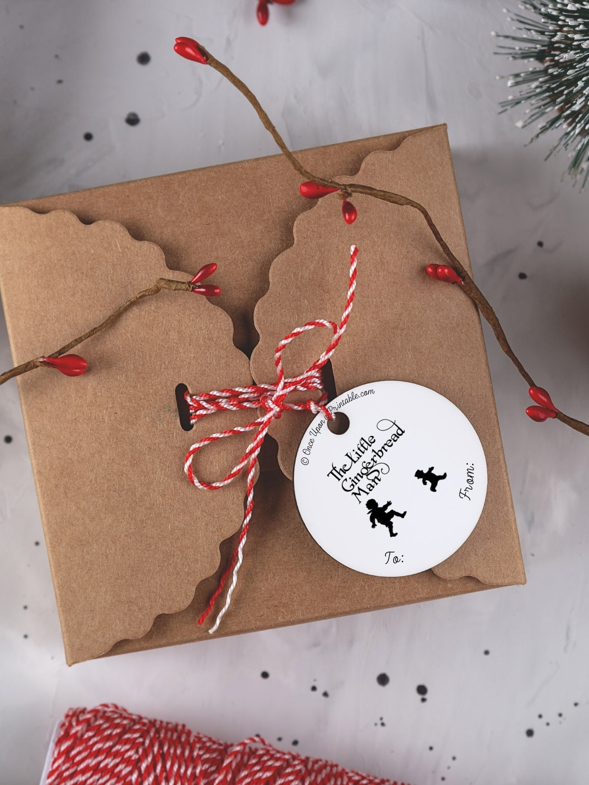 The Little Gingerbread Man Gift Tags (Collection of 78)