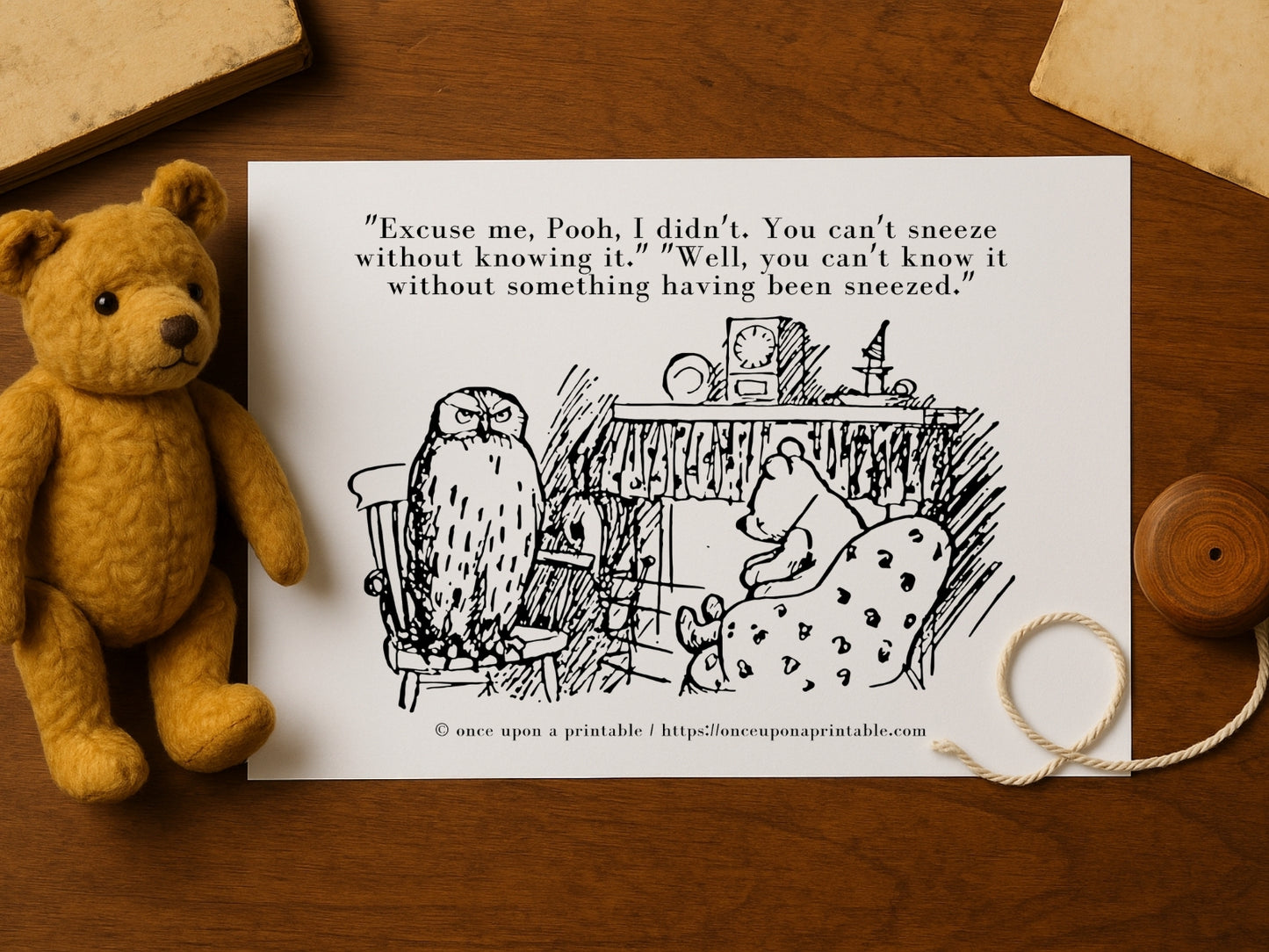 Classic Winnie the Pooh Coloring Page Collection