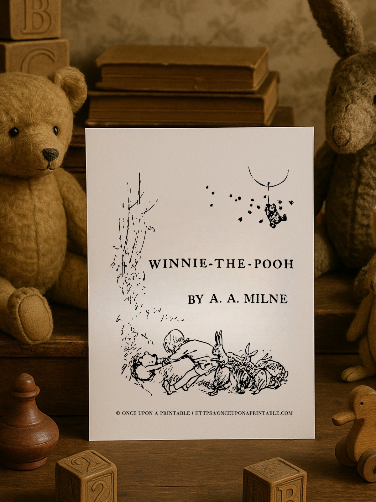 Classic Winnie the Pooh Coloring Page Collection